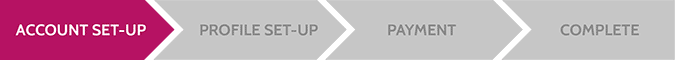 Step 1 - Account Set-up